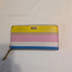 Colorful Striped Wallet